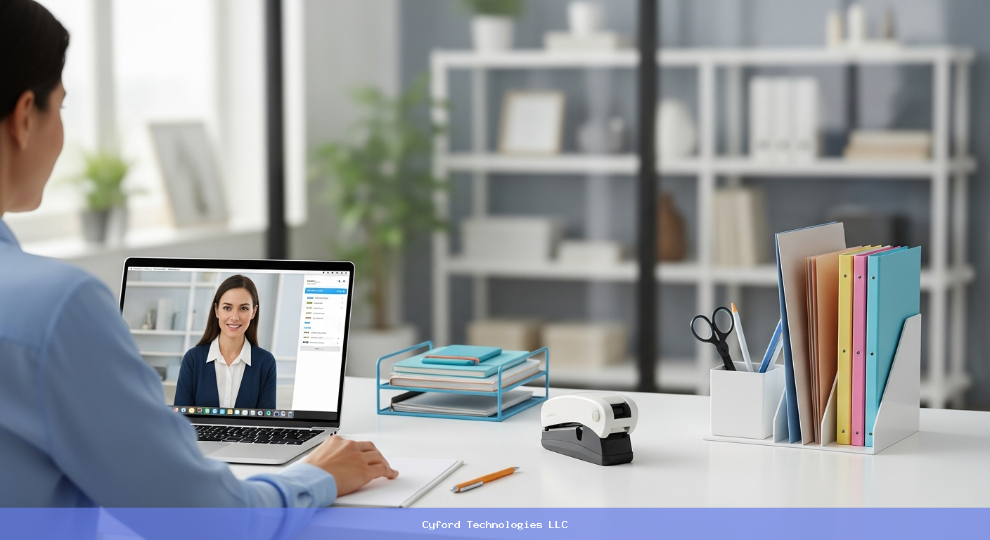 Professional organizing customer contacts digitally